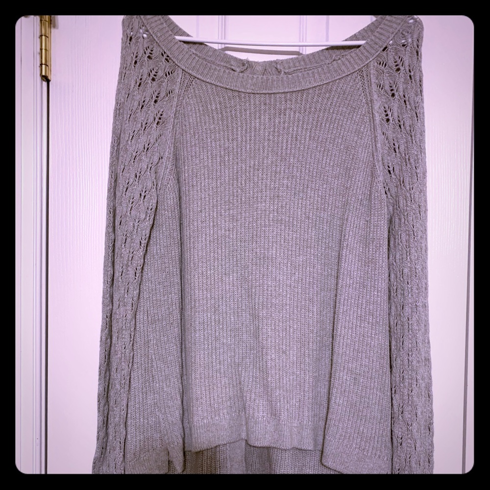 Loft size medium sweater. Color gray
